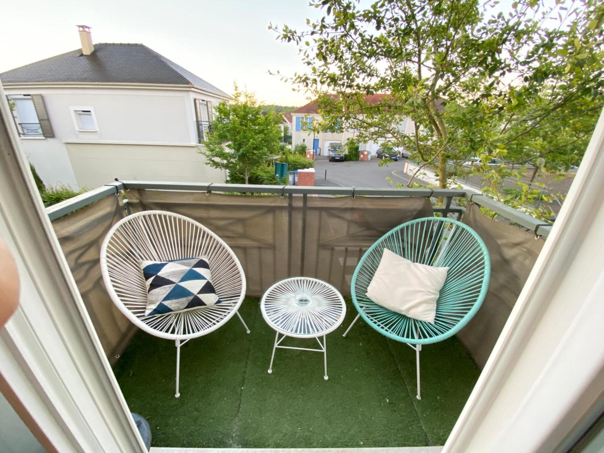 Duplex Moderne 8Per&3Ch&10 Min Disney&Parking Free Magny-le-Hongre Ngoại thất bức ảnh