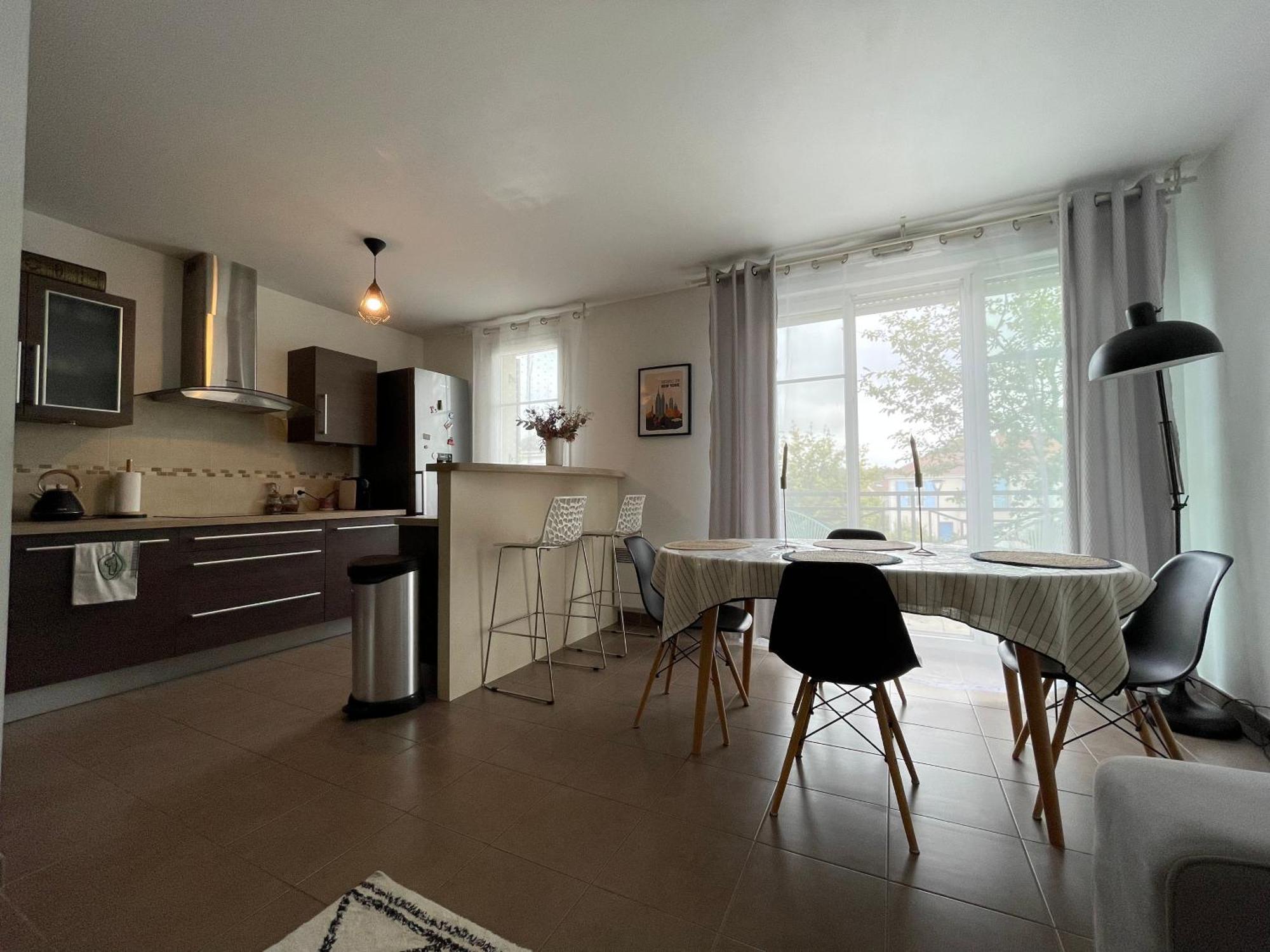 Duplex Moderne 8Per&3Ch&10 Min Disney&Parking Free Magny-le-Hongre Ngoại thất bức ảnh