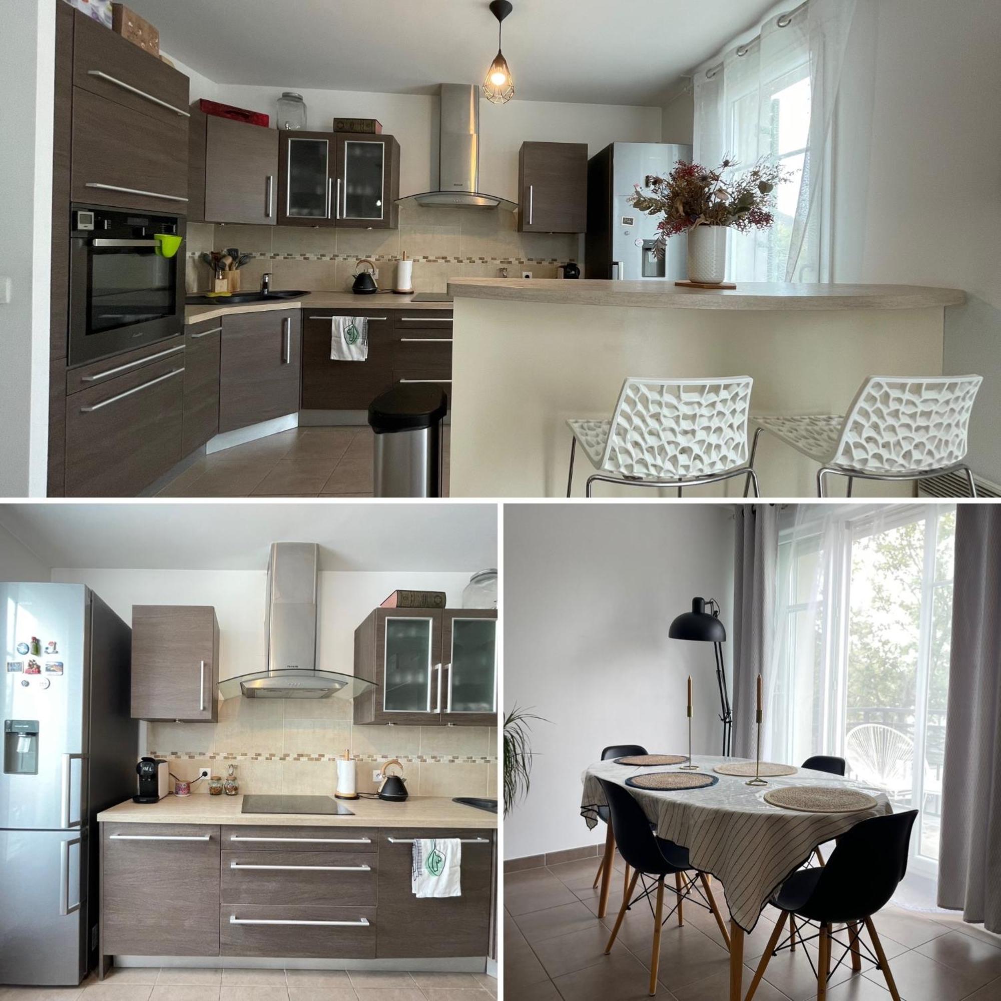 Duplex Moderne 8Per&3Ch&10 Min Disney&Parking Free Magny-le-Hongre Ngoại thất bức ảnh