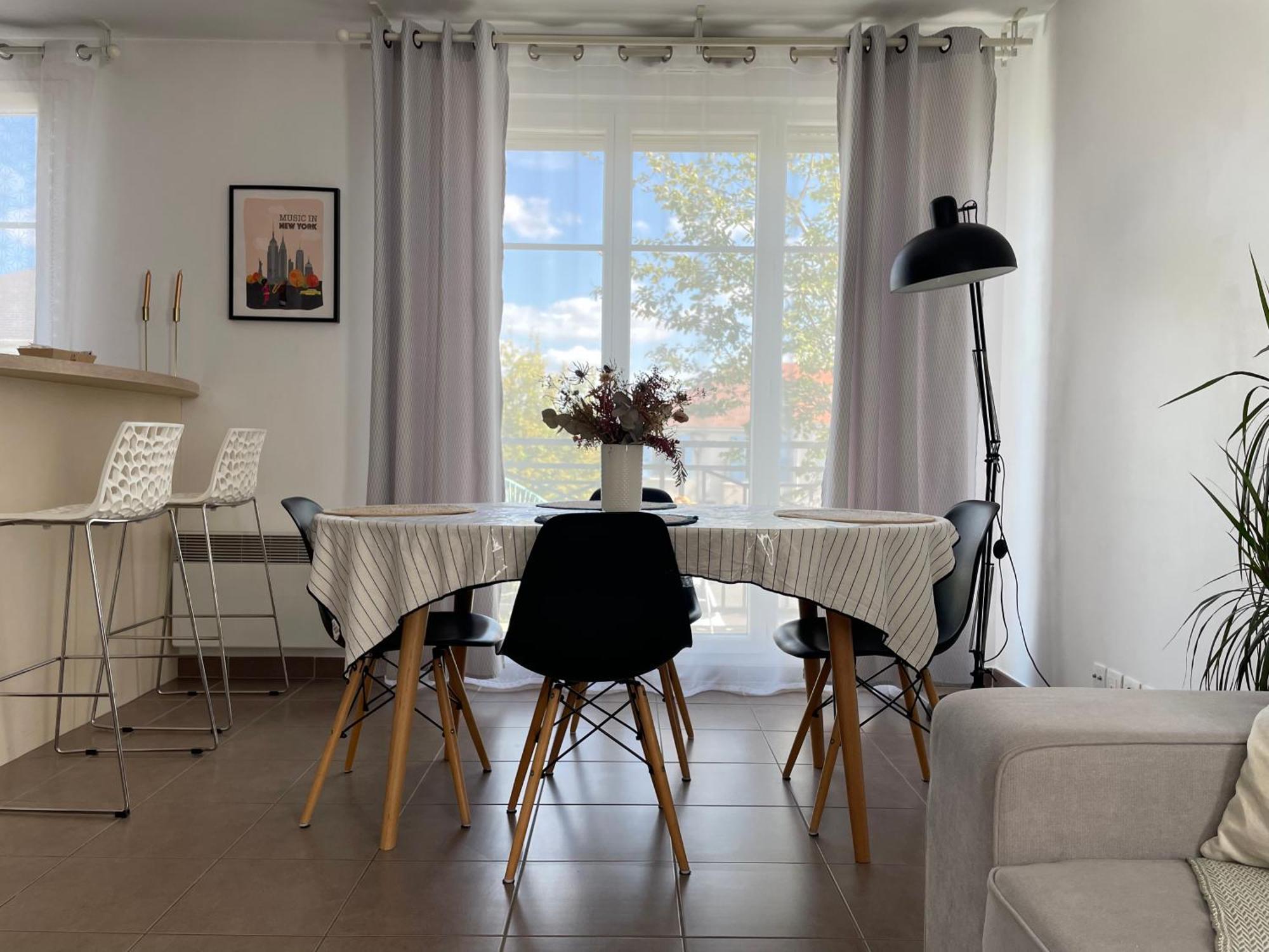Duplex Moderne 8Per&3Ch&10 Min Disney&Parking Free Magny-le-Hongre Ngoại thất bức ảnh